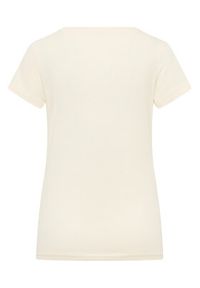 Mustang T-Shirt Loa 1016509 Écru Slim Fit. Materiał: bawełna #3