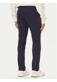 BOSS Chinosy 50547865 Granatowy Slim Fit. Kolor: niebieski. Materiał: bawełna #4