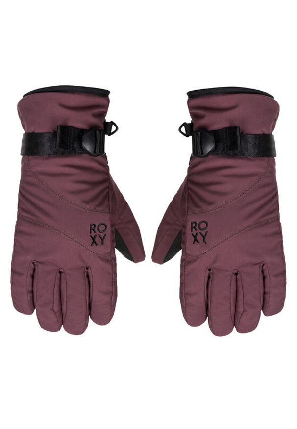 Roxy Rękawice narciarskie Jetty Solid ERJHN03267 Szary. Kolor: szary. Materiał: poliester. Sport: narciarstwo