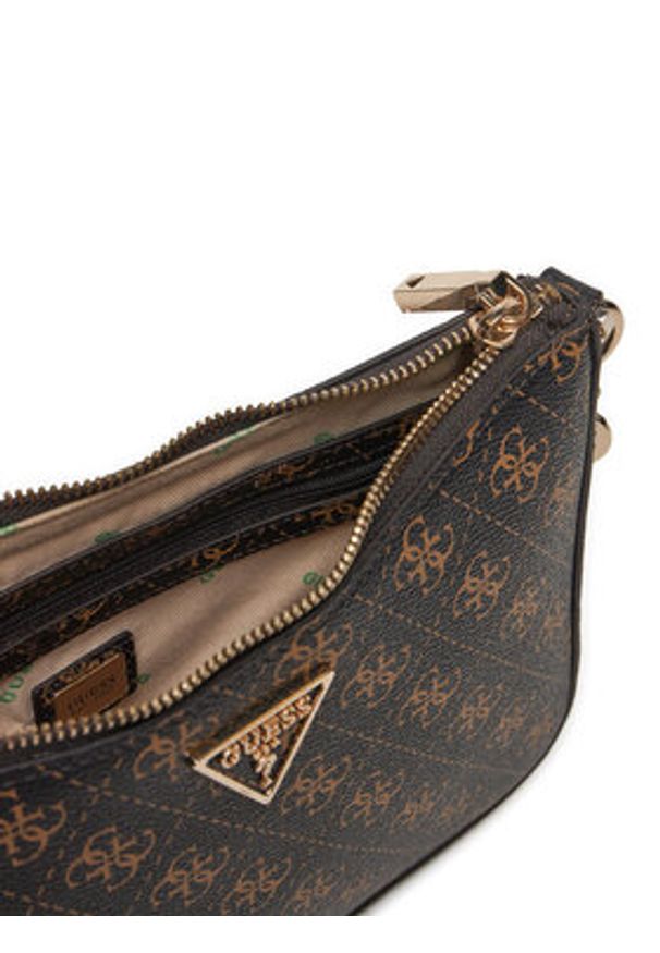 Guess Torebka HWEQG9 51018 Brązowy. Kolor: brązowy. Materiał: skórzane
