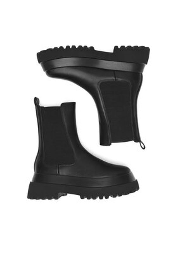 DeeZee Sztyblety HY91963-2 Czarny. Kolor: czarny. Materiał: materiał