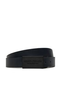 Armani Exchange Pasek Męski XM000289 Czarny. Kolor: czarny. Materiał: skóra #4