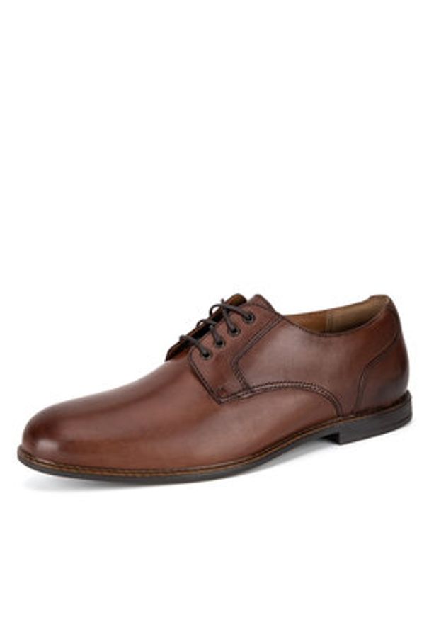 Lasocki Półbuty BRAZIL-32 MB Brązowy. Kolor: brązowy. Materiał: skóra