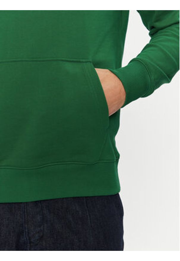 TOMMY HILFIGER - Tommy Hilfiger Bluza Essential MW0MW37235 Zielony Regular Fit. Kolor: zielony. Materiał: bawełna