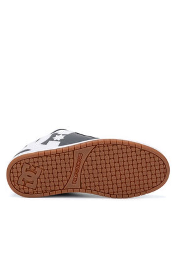 DC Shoes Sneakersy COURT GRAFFIK DC01661065 Szary. Kolor: szary. Materiał: nubuk, skóra
