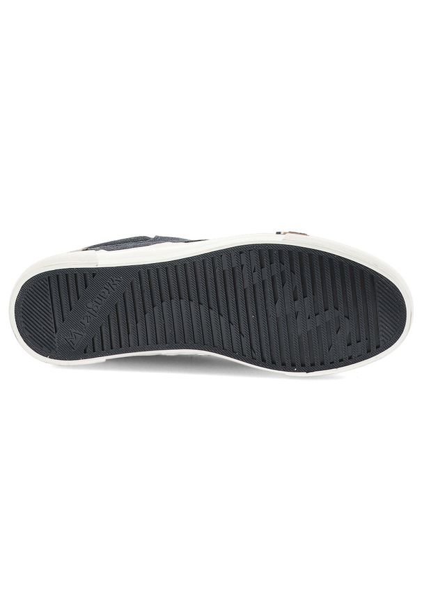 Granatowe Trampki Wrangler Stylowe Obuwie Męskie. Okazja: na co dzień. Zapięcie: sznurówki. Kolor: niebieski. Materiał: denim, skóra, materiał, guma. Szerokość cholewki: normalna. Styl: elegancki