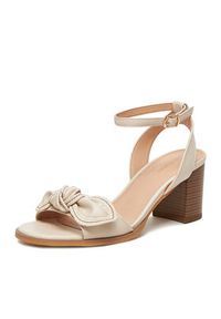 Clara Barson Sandały WS24053-01 Écru. Kolor: kremowy. Materiał: skóra #7