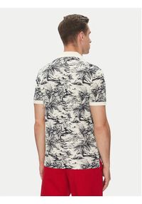 TOMMY HILFIGER - Tommy Hilfiger Polo MW0MW38475 Beżowy Regular Fit. Typ kołnierza: polo. Kolor: beżowy. Materiał: bawełna