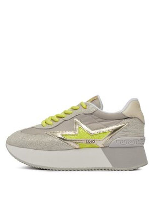 Liu Jo Sneakersy Dreamy 03 BA4083 PX480 Szary. Kolor: szary. Materiał: materiał