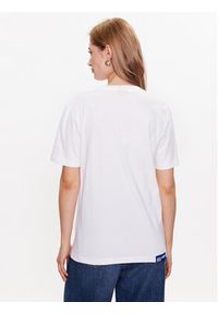 Karl Lagerfeld Jeans T-Shirt 231J1706 Biały Regular Fit. Kolor: biały. Materiał: bawełna #3