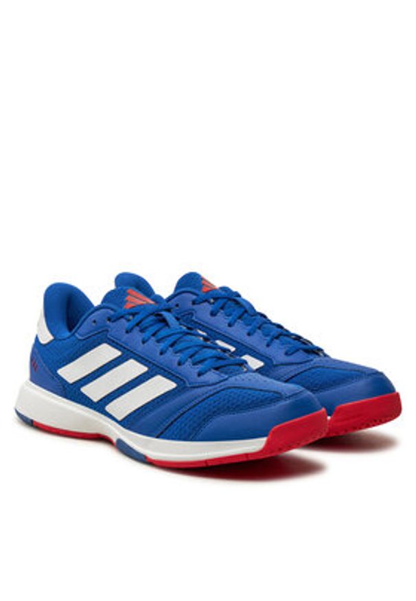 Adidas - adidas Buty halowe Ligra 8 M IH9945 Niebieski. Kolor: niebieski. Materiał: materiał