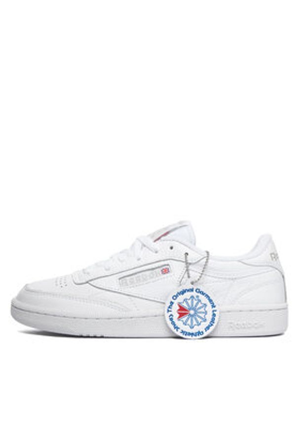 Reebok Sneakersy SS-CLUB C 85 100000015 Biały. Kolor: biały. Materiał: skóra. Model: Reebok Club