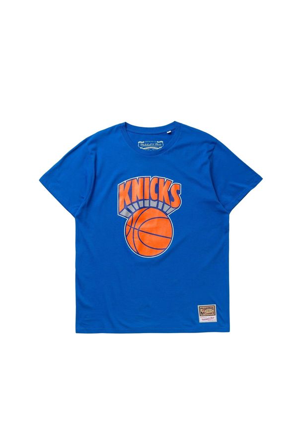 Koszulka do koszykówki męska Mitchell & Ness NBA New York Knicks. Kolor: niebieski. Sport: koszykówka