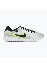 Buty piłkarskie męskie Nike Tiempo Legend 10 Pro TF. Kolor: szary. Sport: piłka nożna
