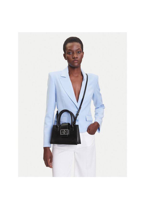 Torebka Armani Exchange. Kolor: czarny