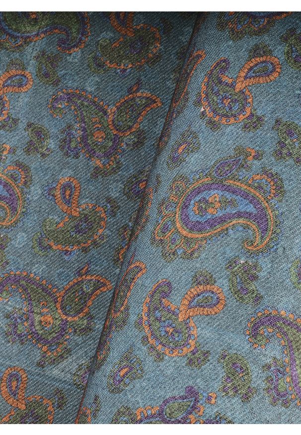 Pako Lorente - PAKO LORENTE - Dwustronna poszetka męska. Materiał: poliester. Wzór: kolorowy