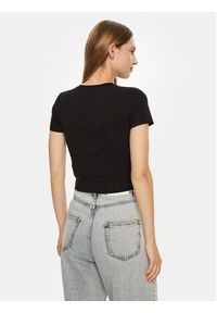 Guess Jeans T-Shirt W5RI59 J1314 Czarny Regular Fit. Kolor: czarny. Materiał: bawełna #5