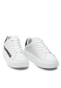 Karl Lagerfeld - KARL LAGERFELD Sneakersy KL62210 Biały. Kolor: biały. Materiał: skóra
