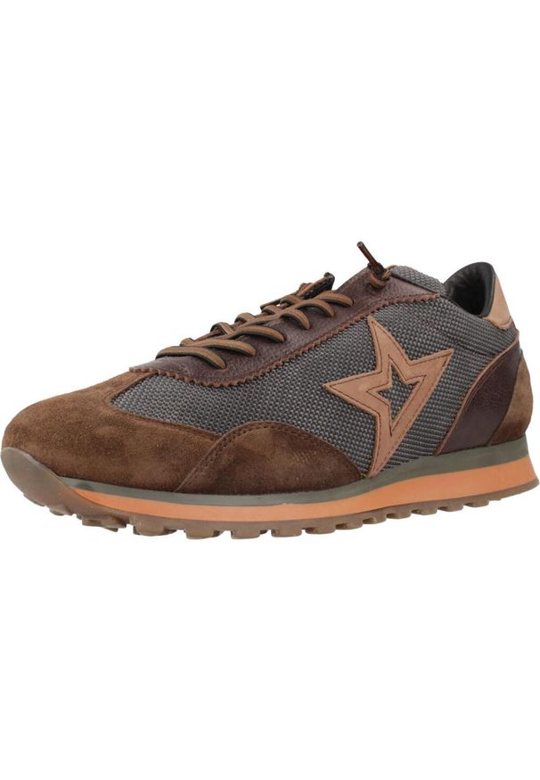 QUERCETTI - Buty CETTI C1259 INV26 Brązowy. Kolor: brązowy. Materiał: skóra