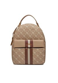 Liu Jo Plecak Ecs M Backpack AXX031 E0538 Beżowy. Kolor: beżowy. Materiał: skóra