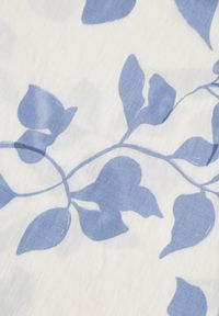 Born2be - Niebieska Rozkloszowana Sukienka z Wiskozy w Liściasty Wzór Hellica. Okazja: na co dzień. Kolor: niebieski. Materiał: wiskoza. Wzór: nadruk. Typ sukienki: proste, rozkloszowane. Styl: elegancki, casual, klasyczny #4