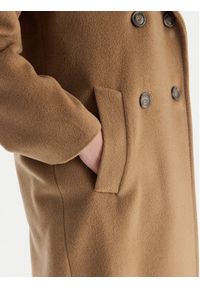 Weekend Max Mara Płaszcz wełniany Zufolo 2525016092 Brązowy Regular Fit. Kolor: brązowy. Materiał: wełna #4