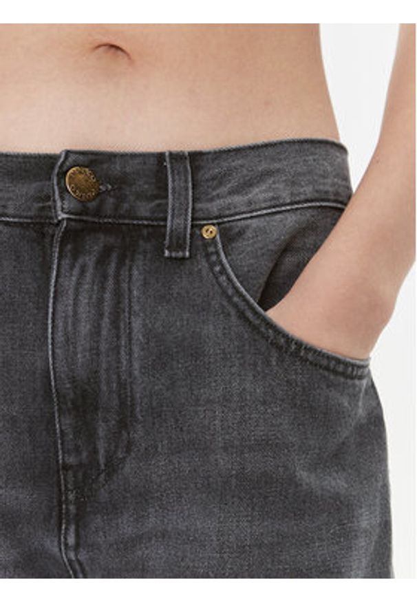 Pinko Jeansy Wanda 101733 A13Z Szary Wide Leg. Kolor: szary