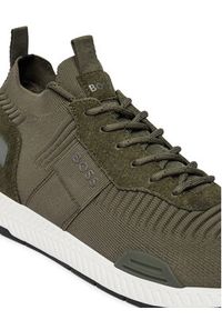 BOSS Sneakersy Titanium 50498245 Zielony. Kolor: zielony. Materiał: materiał #2