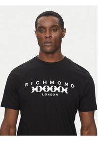 Richmond X T-Shirt UMP25004TS Czarny Regular Fit. Kolor: czarny. Materiał: bawełna #5