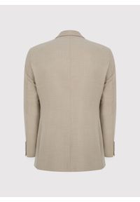 Pako Lorente - PAKO LORENTE – Beżowa marynarka garniturowa. Kolor: beżowy. Materiał: poliester, elastan, wiskoza. Wzór: gładki. Styl: młodzieżowy #9