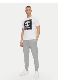 Timberland Spodnie dresowe TB0A5V5Q Szary Regular Fit. Kolor: szary. Materiał: bawełna #4