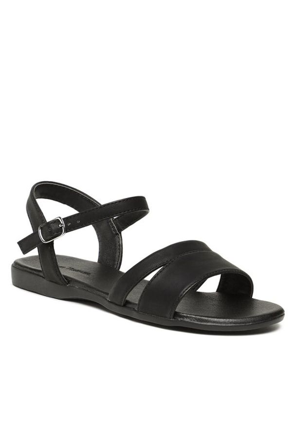 Clara Barson Sandały WS2515-01 Czarny. Kolor: czarny. Materiał: skóra
