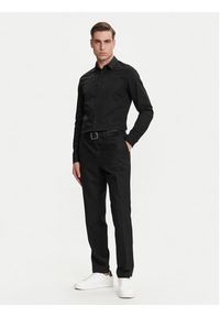 Calvin Klein Jeans Koszula J30J324614 Czarny Slim Fit. Kolor: czarny. Materiał: bawełna #5