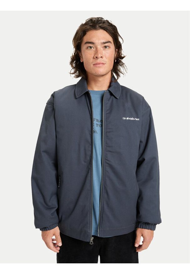 Quiksilver Kurtka przejściowa Union Lined EQYJK04176 Szary Regular Fit. Kolor: szary. Materiał: syntetyk