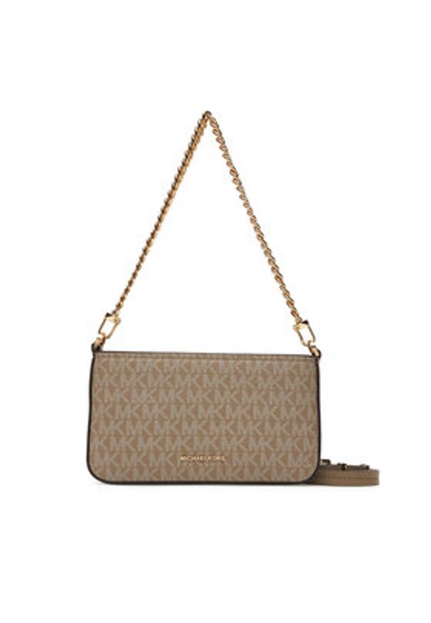 MICHAEL Michael Kors Torebka Bryant Small 32T5GYTU1V Beżowy. Kolor: beżowy. Materiał: skórzane