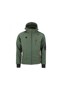 PEAK MOUNTAIN - Kurtka Peak Mountain Shoftshell. Kolor: zielony. Sport: turystyka piesza, wspinaczka #1