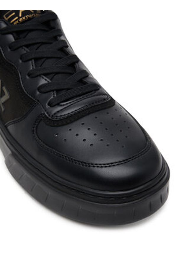 EA7 Emporio Armani Sneakersy X8X173 XK374 M701 Czarny. Kolor: czarny. Materiał: skóra