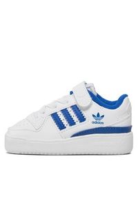 Adidas - adidas Sneakersy Forum Low I FY7986 Biały. Kolor: biały. Materiał: skóra