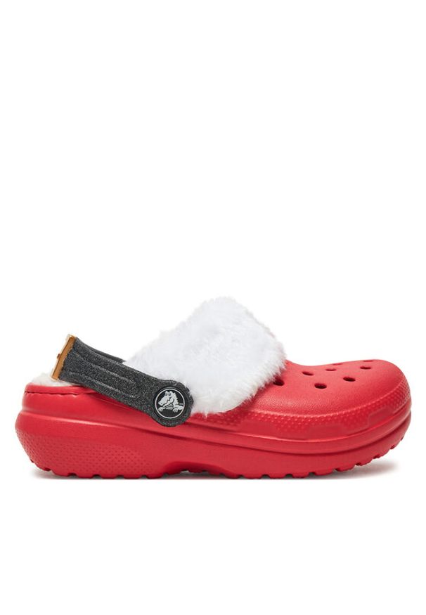 Crocs Klapki Classic Lined Santa Clog K 210931 Czerwony. Kolor: czerwony