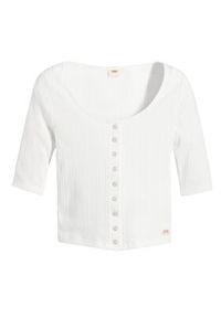 Levi's® T-Shirt Dry Goods Pointelle A47690001 Biały Slim Fit. Kolor: biały #3