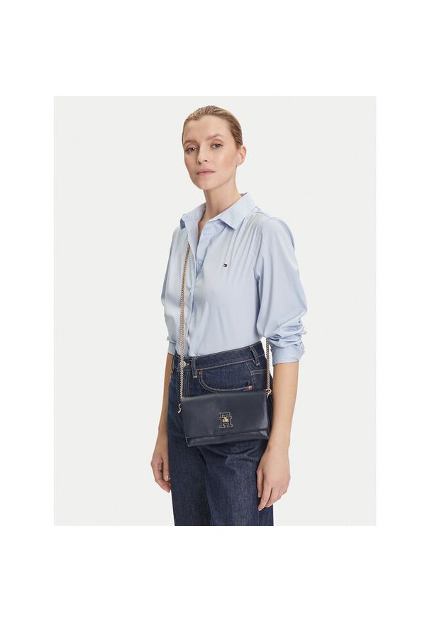 TOMMY HILFIGER - Torebka Tommy Hilfiger. Kolor: niebieski