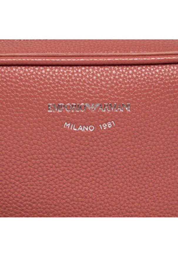 Emporio Armani Torebka Y3H276 YFO5E 80654 Różowy. Kolor: różowy. Materiał: skórzane
