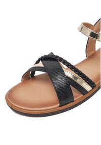Clara Barson Sandały WS6308-12 Czarny. Kolor: czarny. Materiał: materiał #4