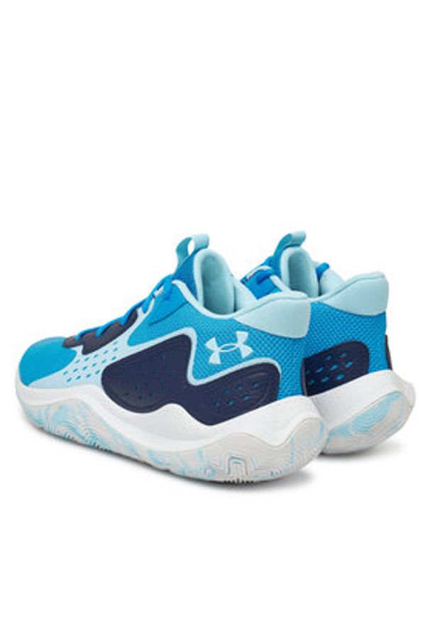 Under Armour Sneakersy UA JET '23 3026634 Niebieski. Kolor: niebieski. Materiał: materiał