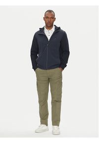 Aeronautica Militare Kurtka softshell 251AF499F559 Granatowy Regular Fit. Kolor: niebieski. Materiał: wiskoza #7