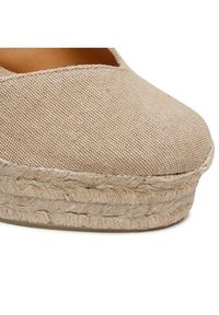 Castañer Espadryle Chiarita/8ED/002 022206-2017-35 Beżowy. Kolor: beżowy. Materiał: materiał #3