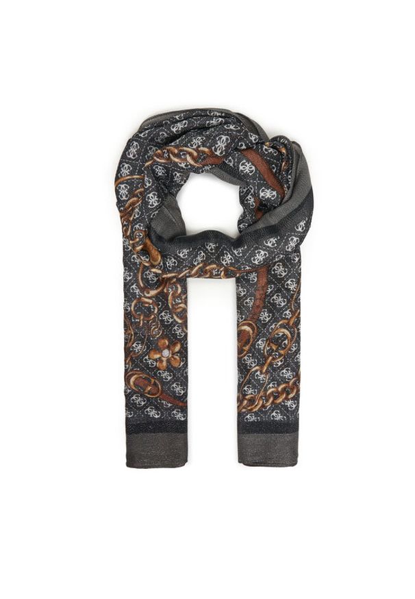 Guess Szal AW5351 VIS03 Szary. Kolor: szary. Materiał: wiskoza, materiał