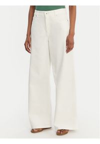Weekend Max Mara Jeansy Medina 2615131051 Biały Wide Leg. Kolor: biały #1