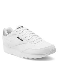 Buty do chodzenia damskie Reebok Rewind Run. Zapięcie: sznurówki. Kolor: biały. Materiał: syntetyk, tkanina, materiał. Szerokość cholewki: normalna. Sport: turystyka piesza, bieganie