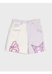 Sinsay - Jeansowe szorty My Melody and Kuromi - wielobarwny. Materiał: jeans #1